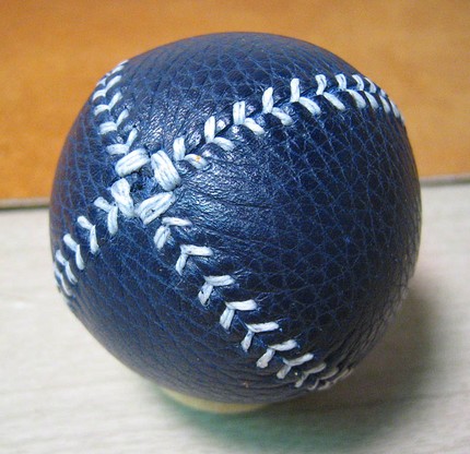 Blue & White Lemon Ball