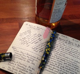 Pen, Notebook, & Whisky